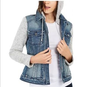 Denim Hoodie Jacket